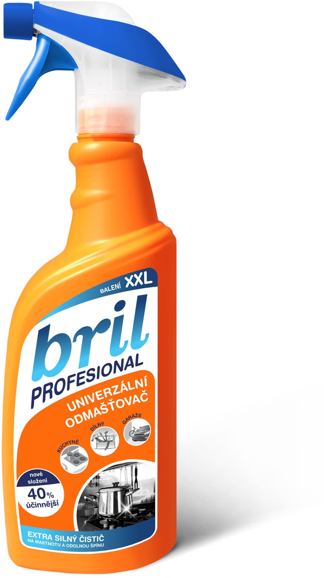 BRIL profesional univerzálny odmasťovač 750 ml Odmasťovač
