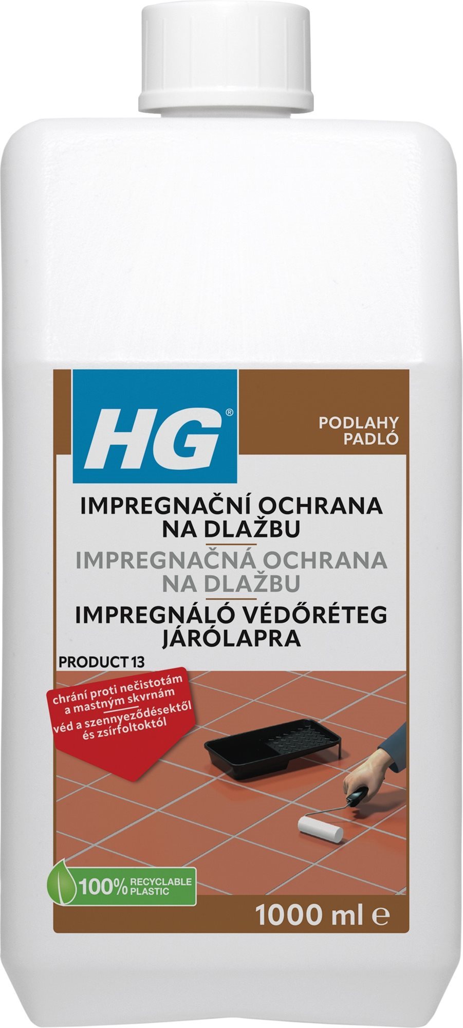 HG Padlóburkolat védő impregnáló 1000 ml Impregnáló