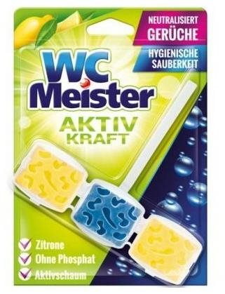 WC MEISTER Toilet Rim Block Citron 45 g WC blok
