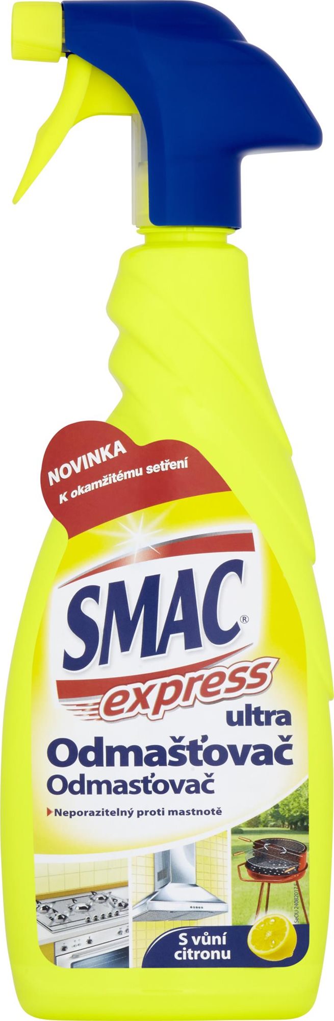 SMAC Ultra odmasťovač Lemon Express 650 ml Odmasťovač do kuchyne
