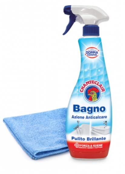 CHANTE CLAIR Bagno Fürdőszobai tisztítószer vízkő ellen 625 ml...