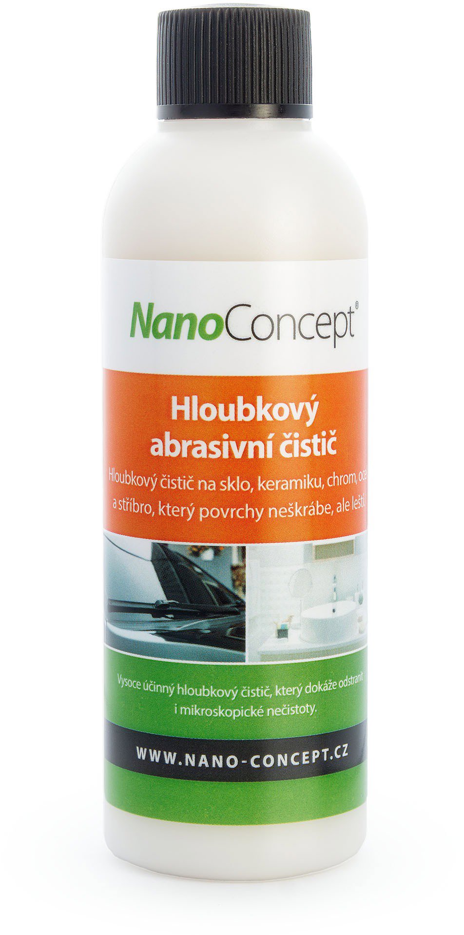 NanoConcept abrasivní čistič 100 ml Čisticí prostředek