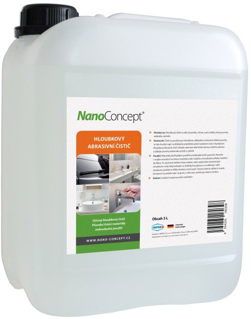 NanoConcept abrasivní čistič 5 l Čisticí prostředek