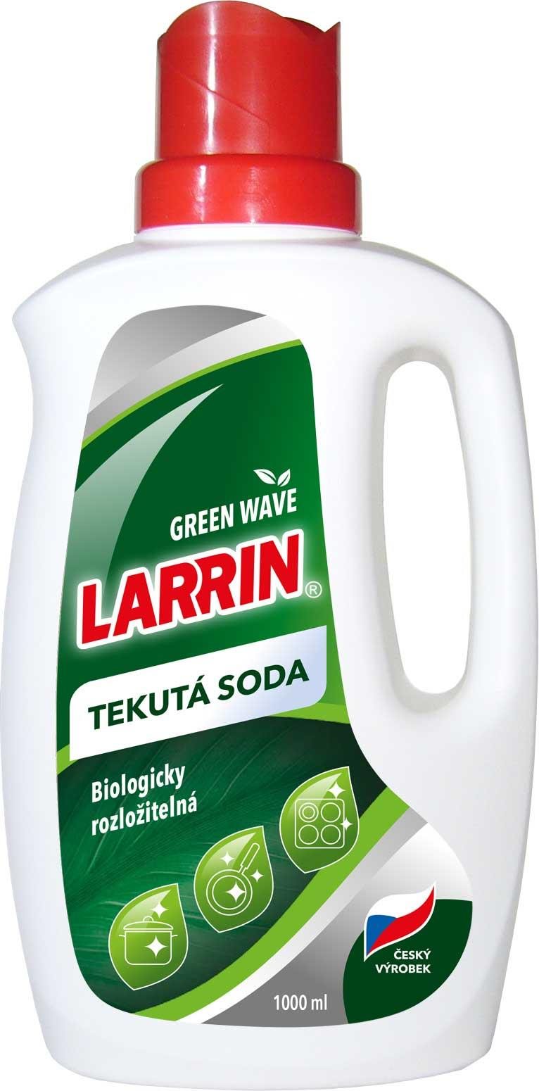 LARRIN Green Wave, Tekutá sóda, 1 000 ml Ekologický čistiaci...