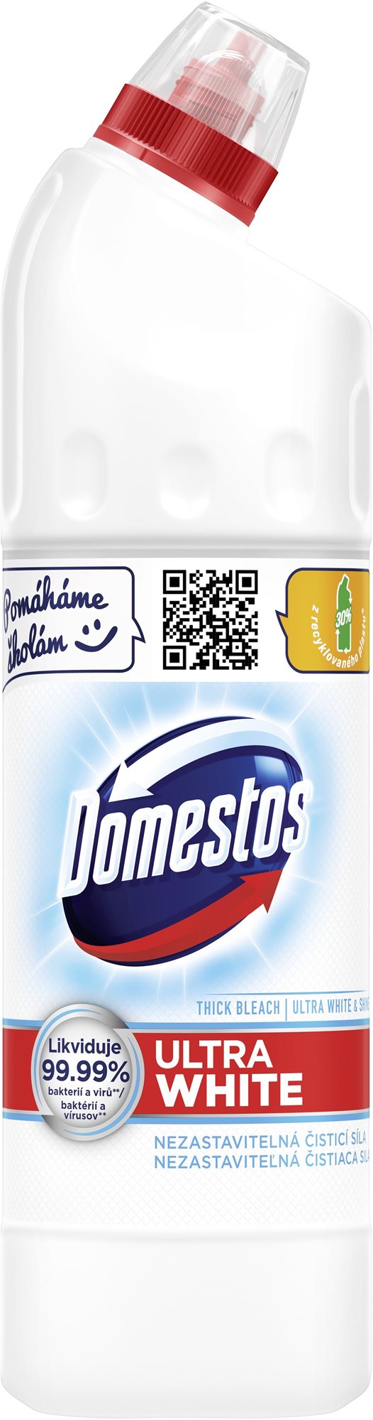 Domestos Ultra White & Shine folyékony fertőtlenítő és tisztítószer...
