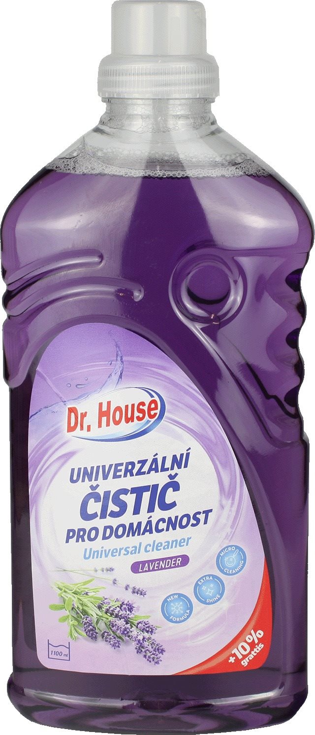 DR. HOUSE univerzální čisticí prostředek Levandule 1,1 l Čisticí...