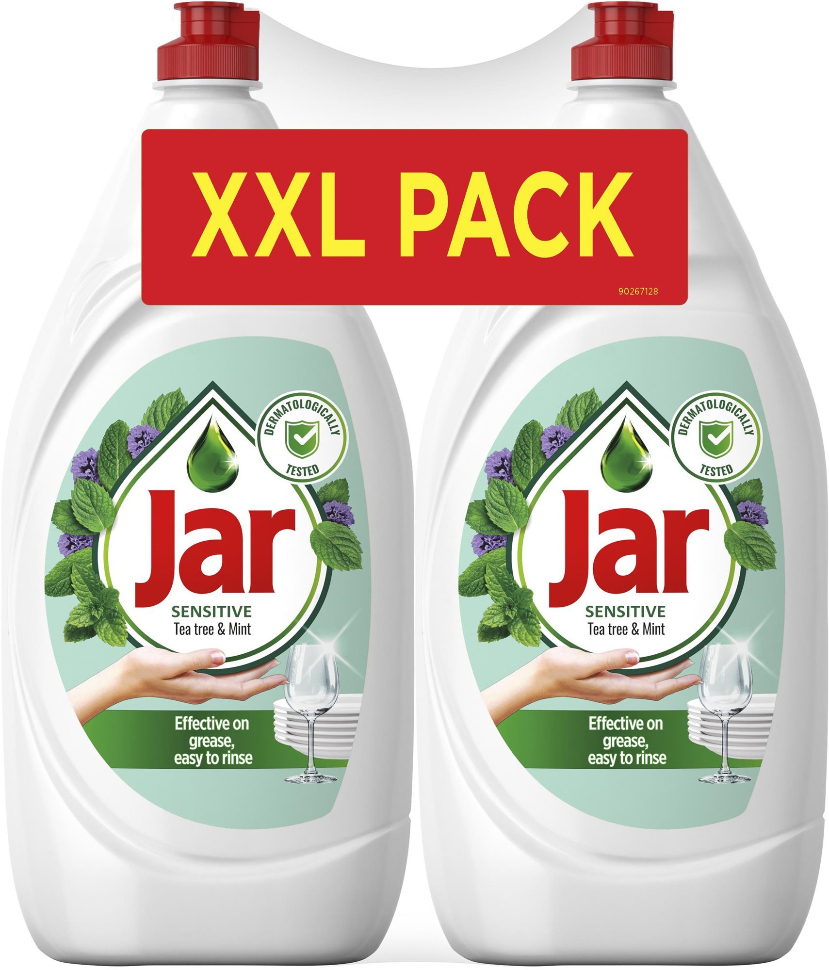 JAR Tea Tree & Mint 2× 1,35 l Mosogatószer