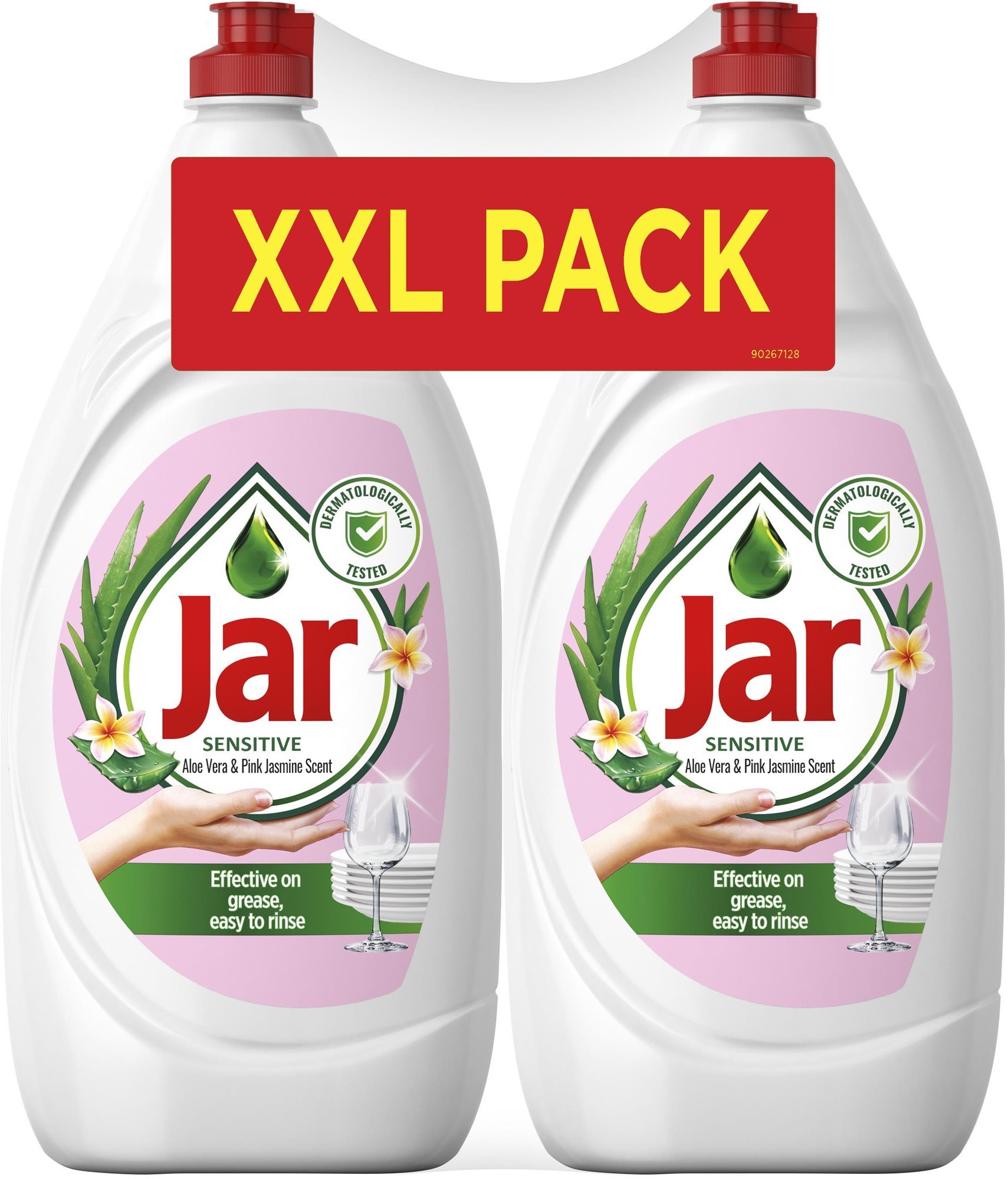 JAR Aloe Vera & Jasmine 2× 1,35 l Mosogatószer