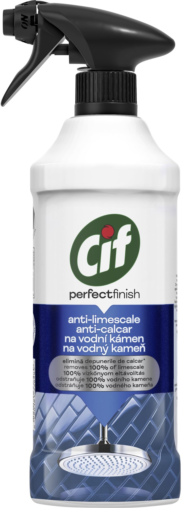 CIF Perfect Finish Vízkőoldó spray, 435 ml Vízkőoldó