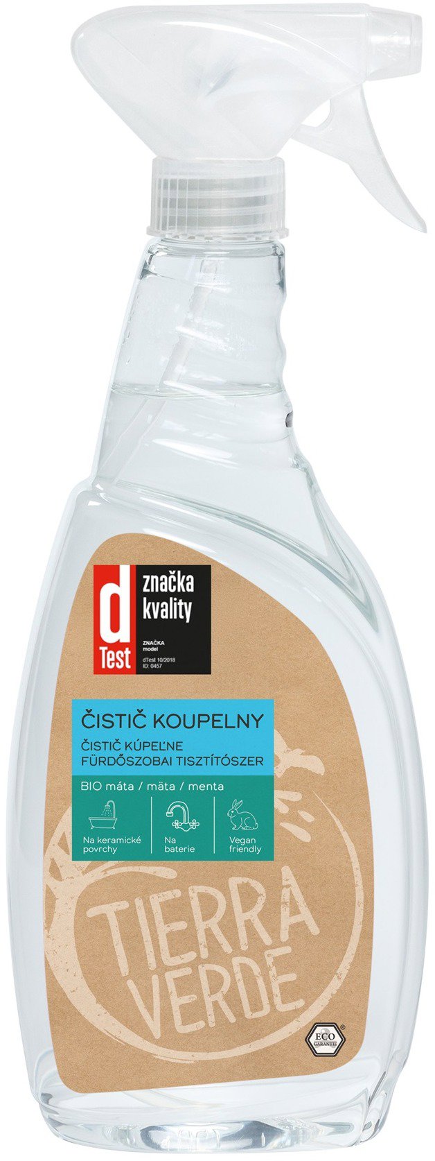 TIERRA VERDE fürdőszobai tisztítószer 750 ml Környezetbarát...