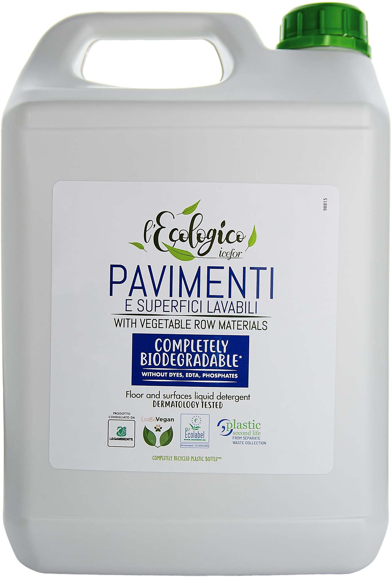 ICEFOR L'Ecologico Pavimenti 5 l Ekologický čistiaci prostriedok