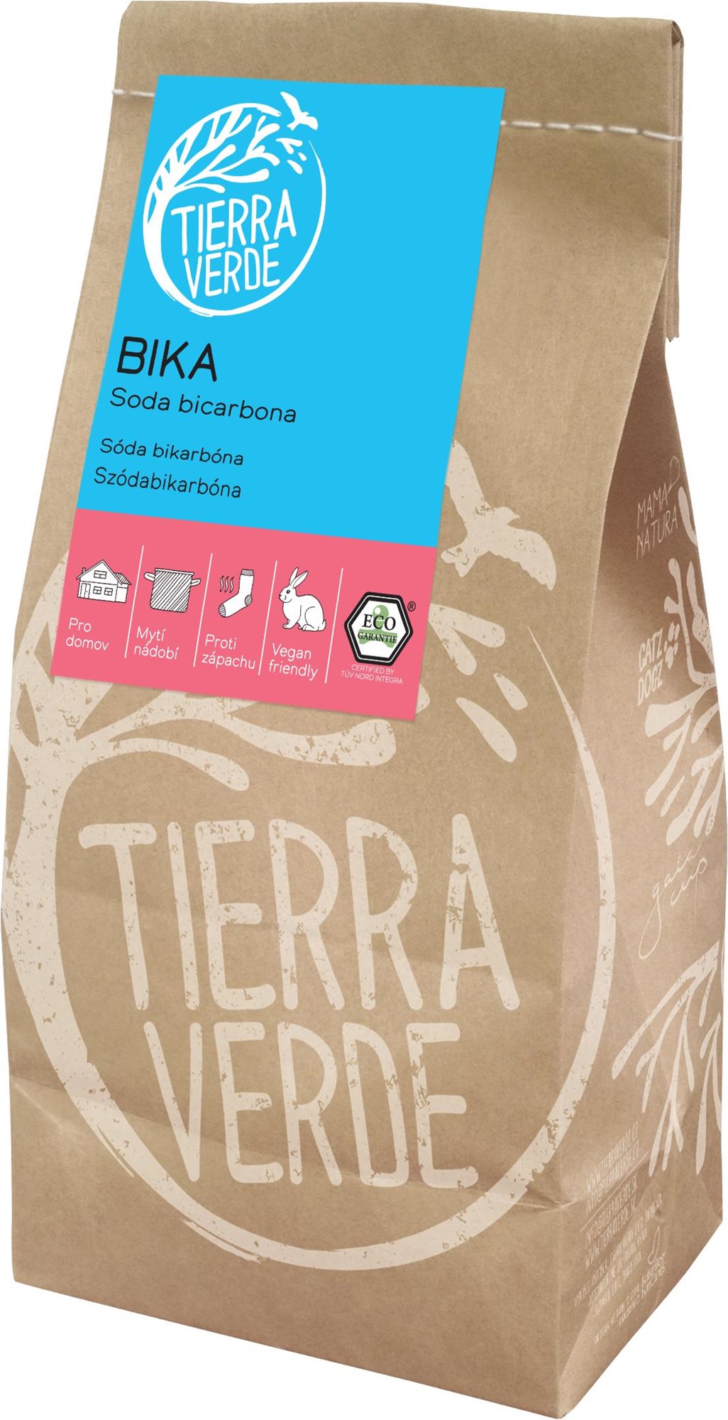 TIERRA VERDE Bika – Soda Bicarbona 2 kg Ekologický čistiaci...