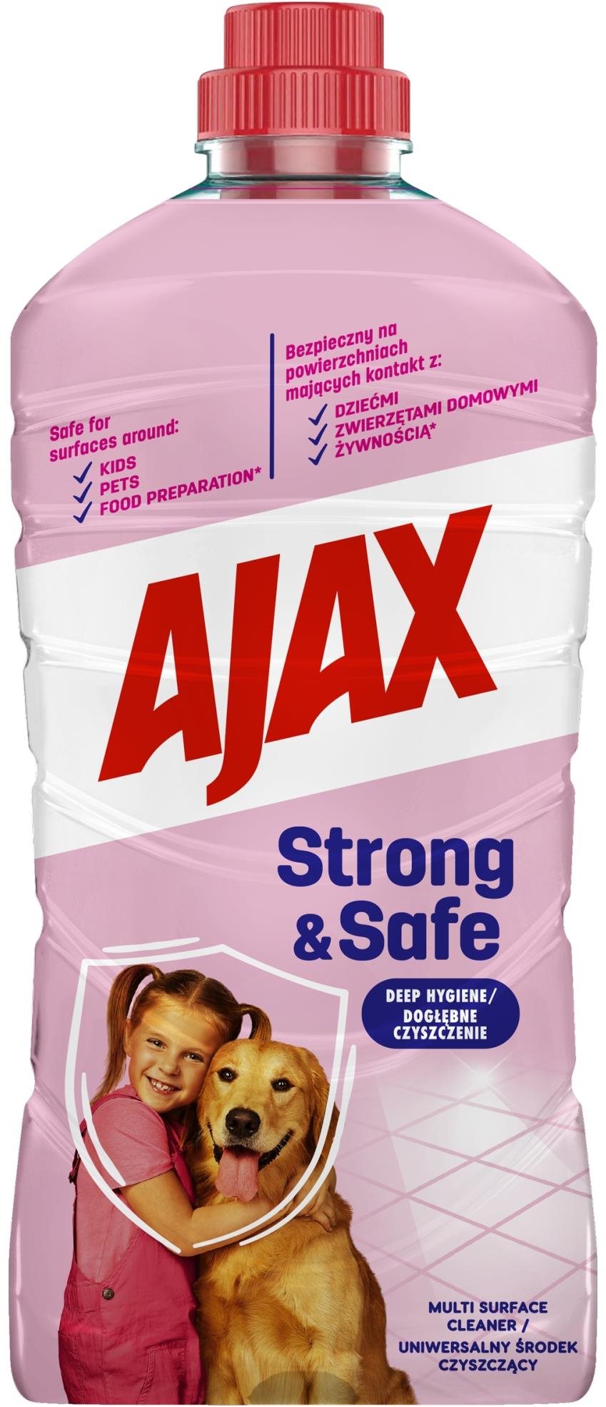 AJAX Strong & Safe 1000 ml Univerzálny čistič