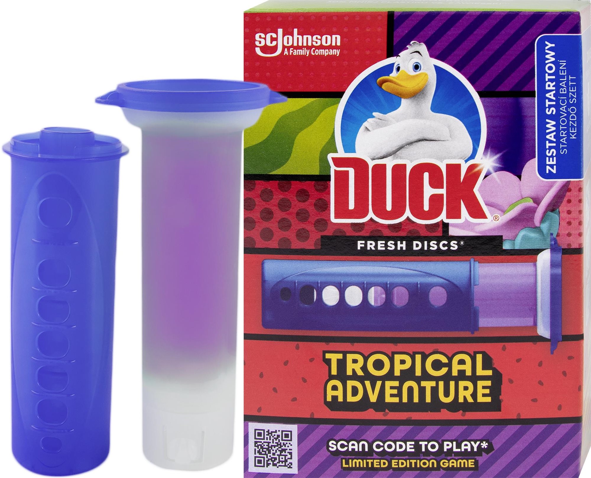 DUCK Fresh Discs Tropical Adventure 36 ml WC blok