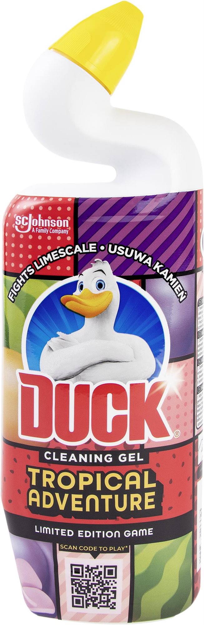 DUCK Cleaning Gel Tropical Adventure 750 ml WC gél