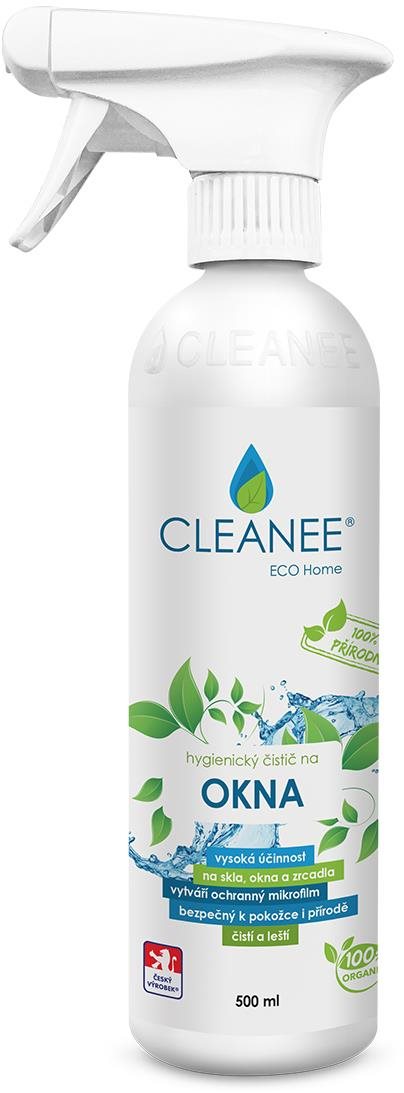 CLEANEE Eko Home higiénikus ablaktisztító, 500 ml Környezetbarát...