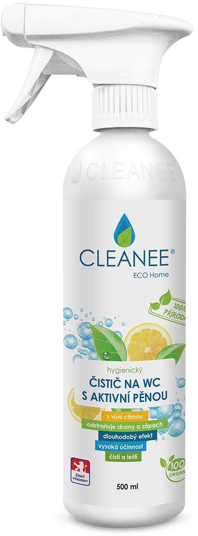 CLEANEE Eco higiénikus WC-tisztító aktív habbal, citrom illattal,...