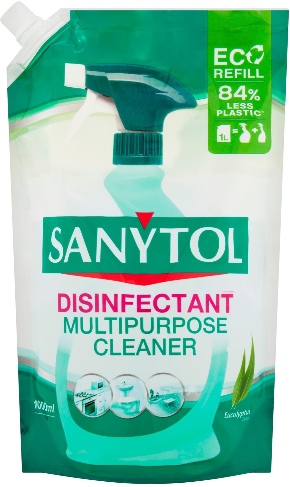 SANYTOL Eucalyptus fertőtlenítő általános tisztítószer, utántöltő,...