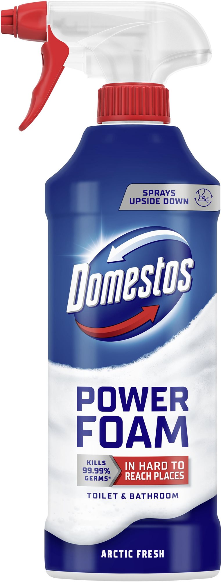 DOMESTOS Power Foam Artic Fresh Neck 435 ml Čistiaci prostriedok