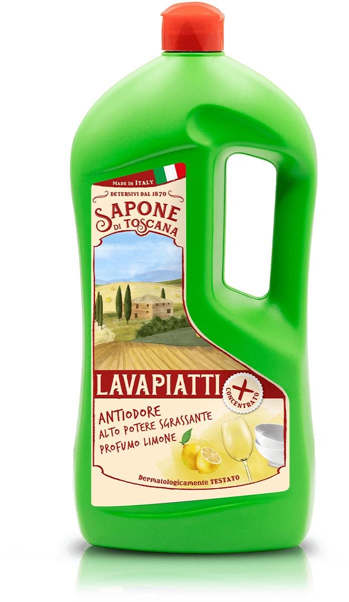 SAPONE DI TOSCANA Lavapiatti Limone Concentrato 1,25 l Mosogatószer