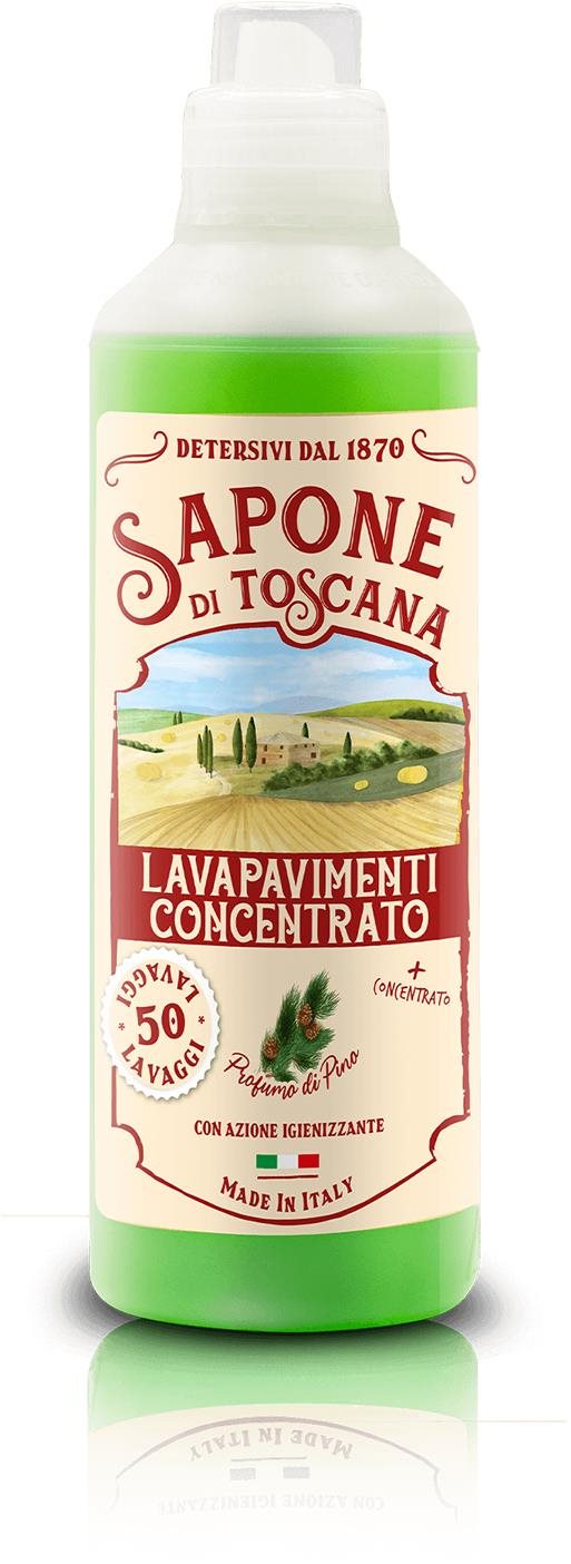 SAPONE DI TOSCANA Pavimenti Profumo di Pino Concentrato 1 l Čistič...