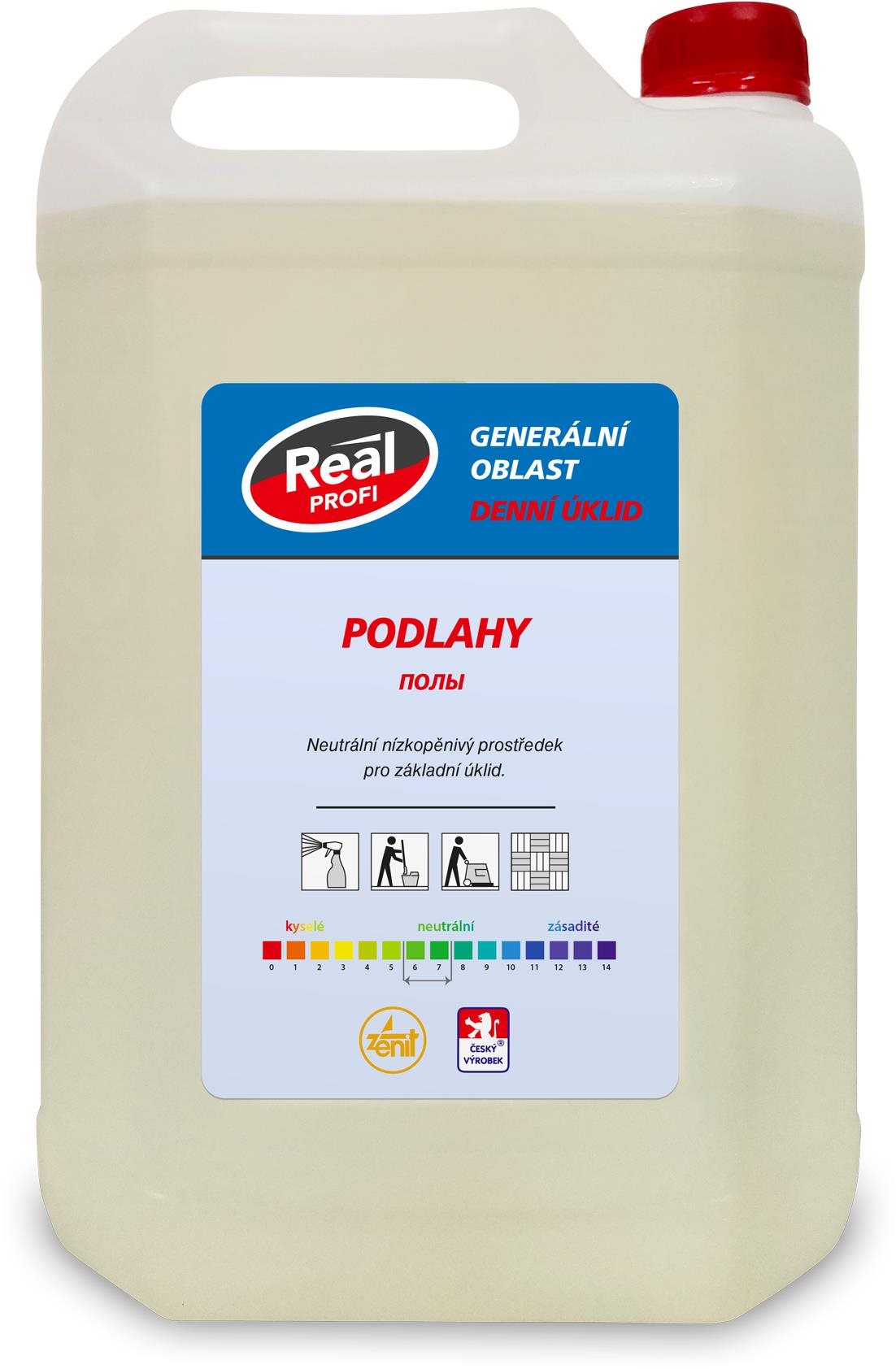 REAL Profi Podlahy Denní úklid 5 l Čistič na podlahy