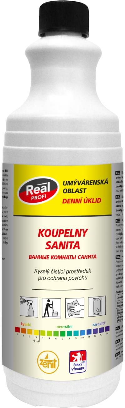 REAL PROFI Fürdőszobák, napi tisztítás, 1 l Fürdőszoba tisztító