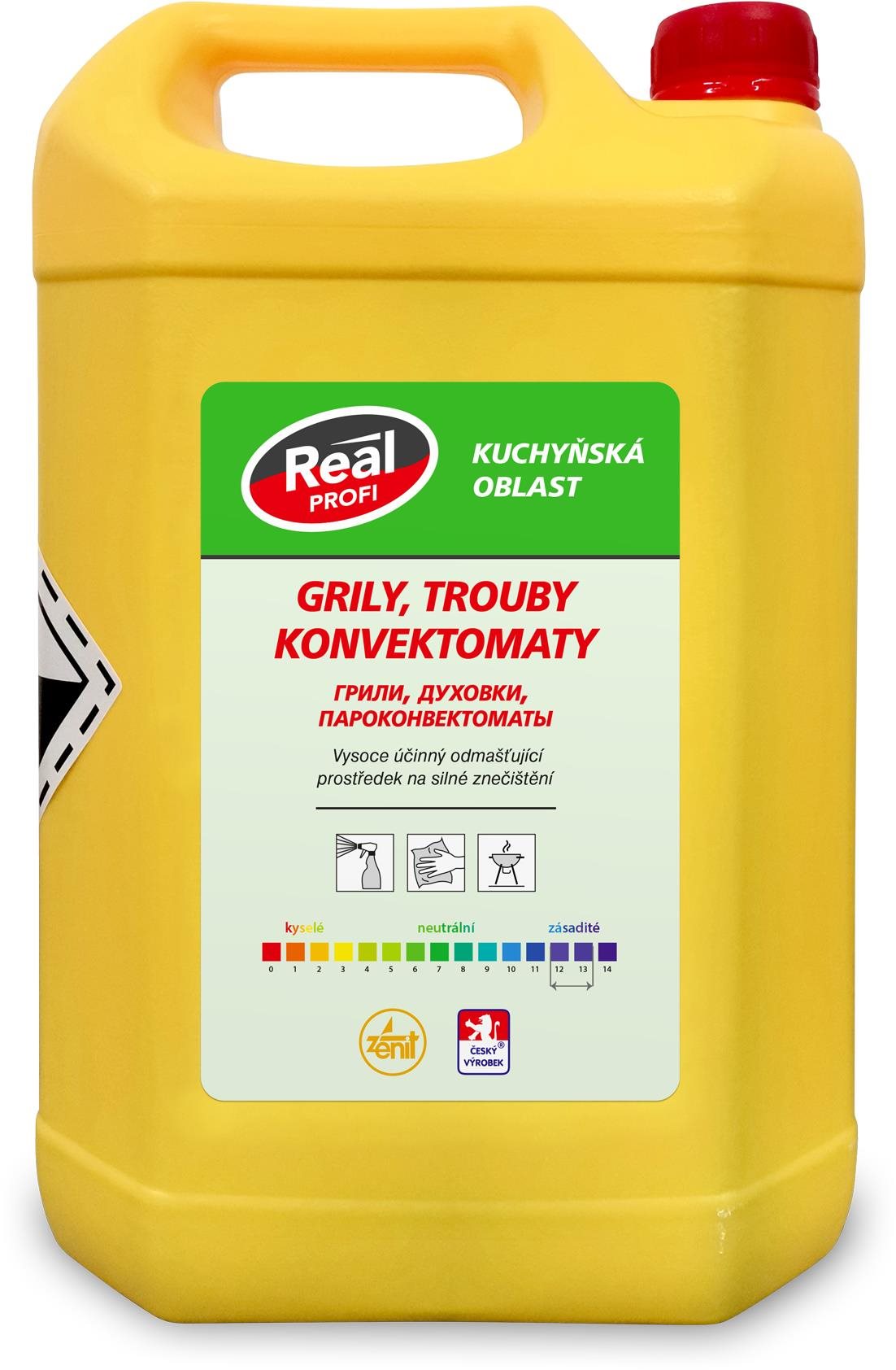 REAL PROFI Grily, rúry, konvektomaty 5 l Čistiaci prostriedok
