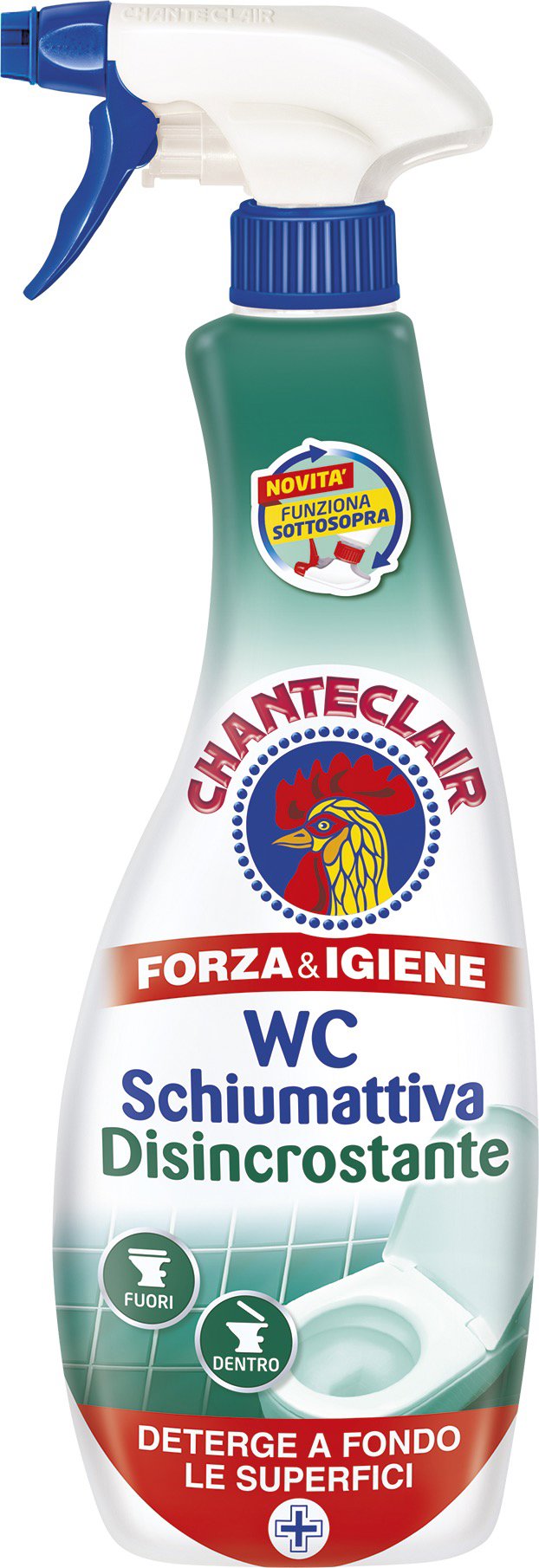 CHANTE CLAIR Proti vodnému kameňu 625 ml WC čistič