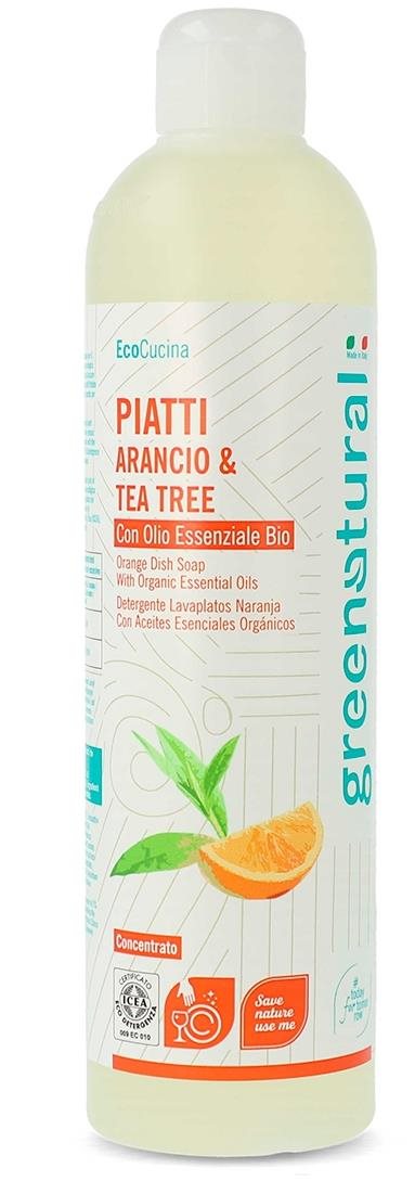 GREENATURAL Narancs, 500 ml Mosogatószer