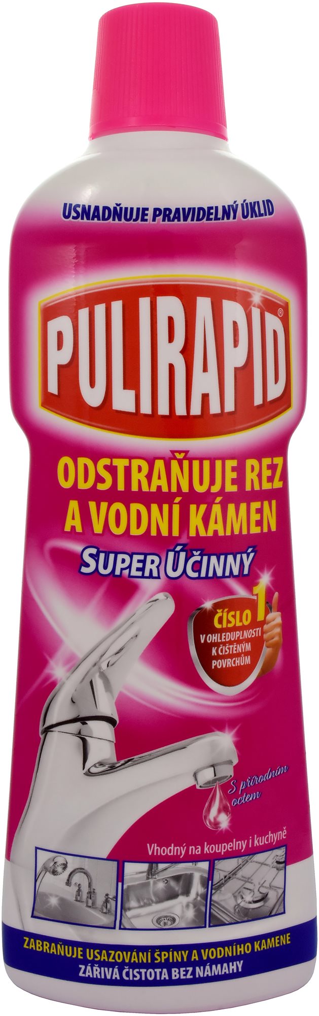 PULIRAPID Aceto 750 ml Odstraňovač vodného kameňa
