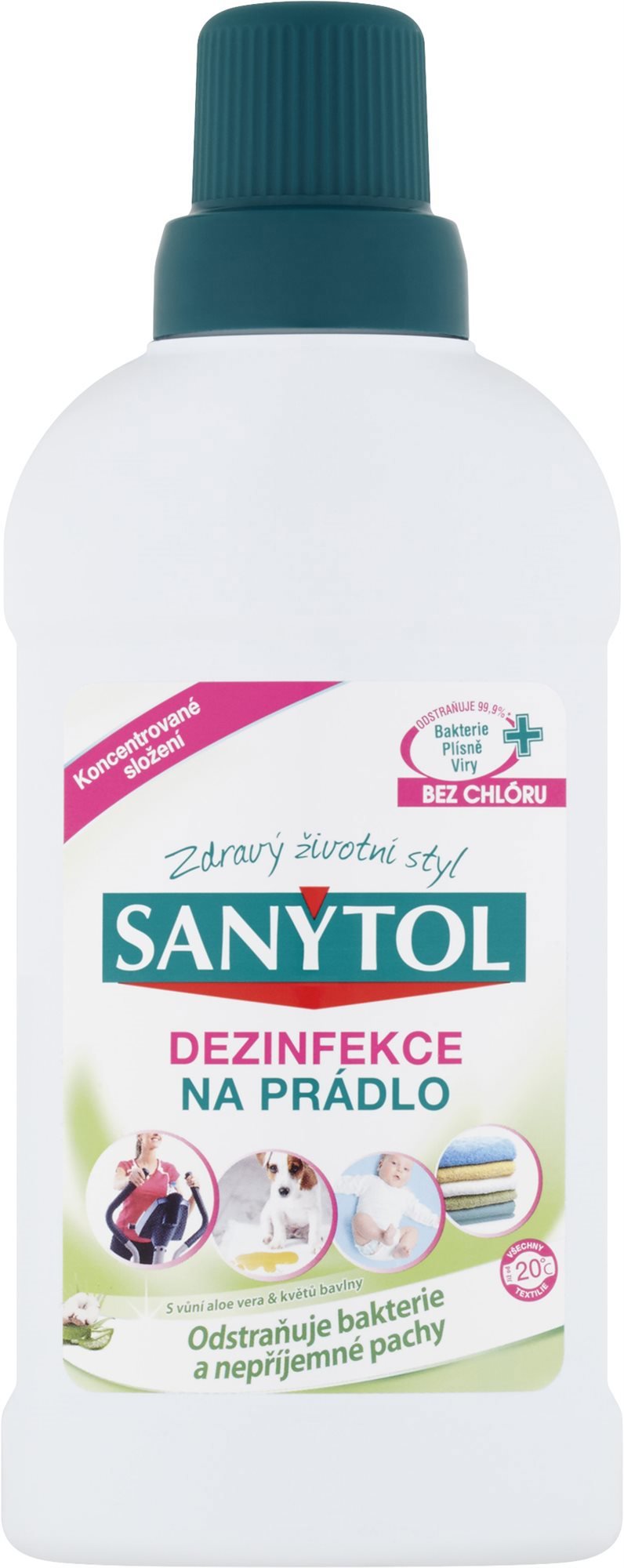 SANYTOL Dezinfekcia na bielizeň Aloe Vera 500 ml Dezinfekcia na...