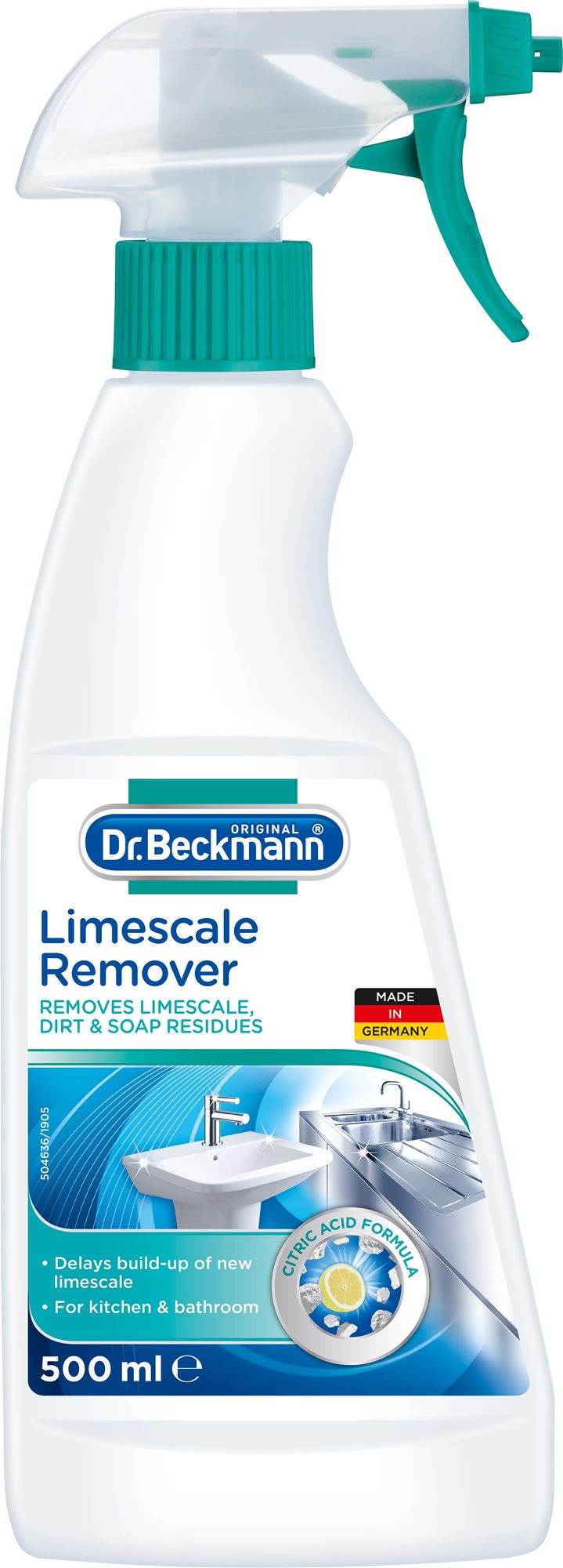 DR. BECKMANN Odstraňovač vodného kameňa 500 ml Odstraňovač vodného...