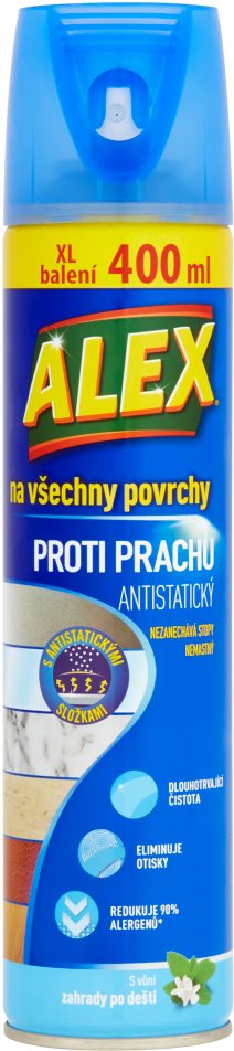 ALEX všetky povrchy, proti prachu, aerosól 400 ml Čistiaci...