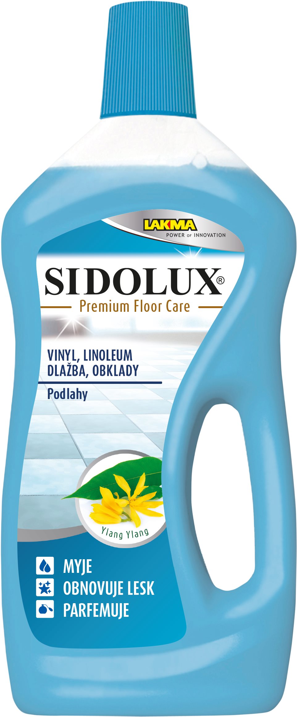 SIDOLUX Premium Floor Care Ylang Ylang vinyl a linoleum 750 ml...