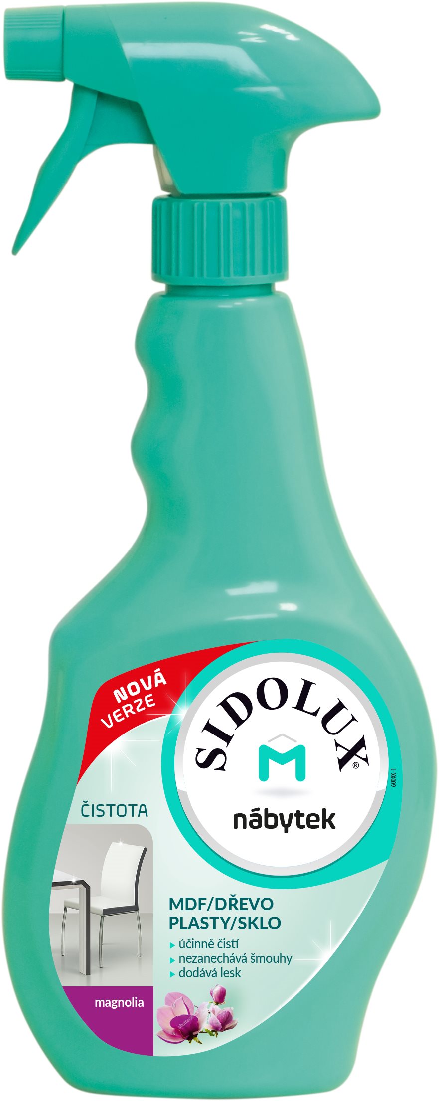 SIDOLUX M proti prachu Magnolia Minty 400 ml Čistiaci prostriedok...