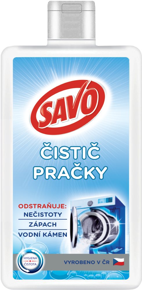 SAVO, čistič práčky, 250 ml Čistič práčky