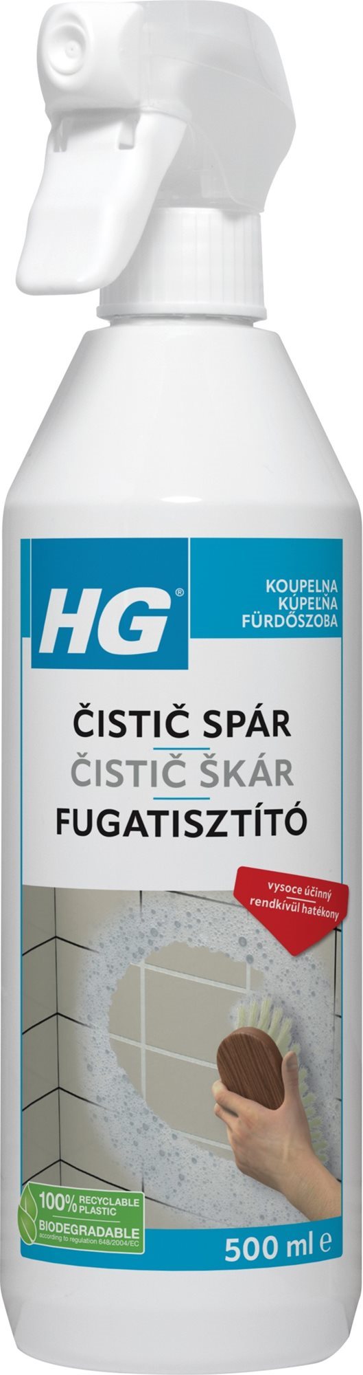 HG Čistič škár priamo na použitie 500 ml Čistič škár