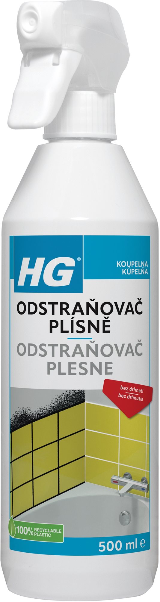 HG Odstraňovač plesní 500 ml Odstraňovač plesní