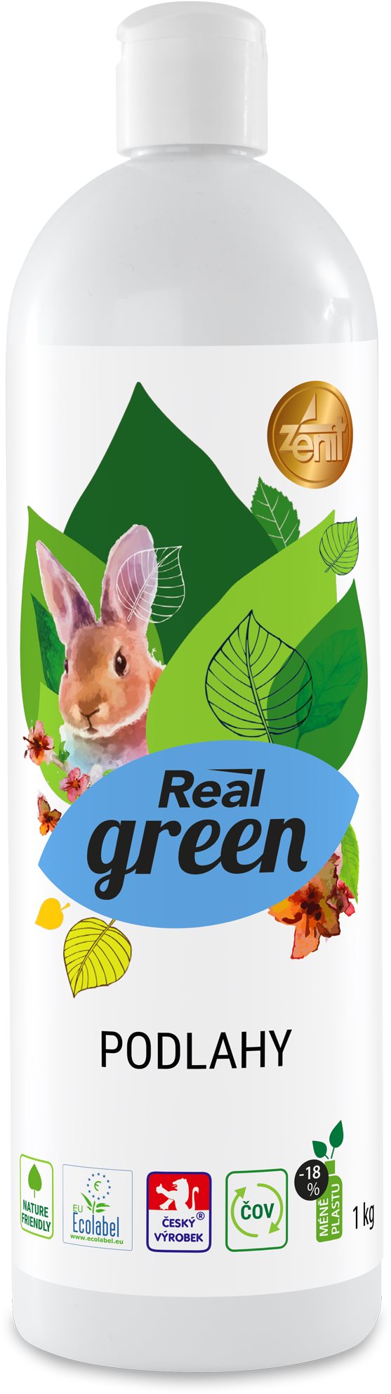 REAL GREEN podlahy 1 kg Ekologický čistiaci prostriedok