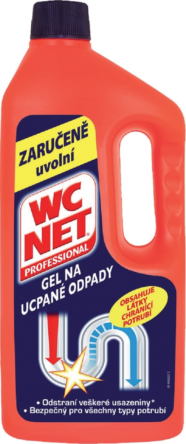 WC NET gél na odpady 1 l Čistič odpadov