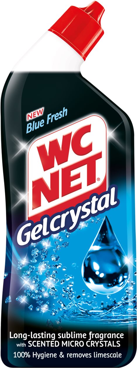 WC NET Gel Crystal Blue Fresh 750 ml WC gél