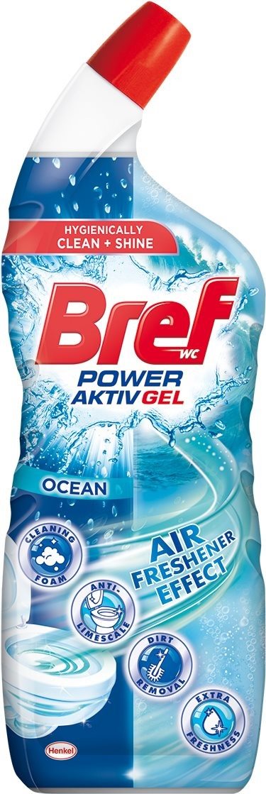 BREF Power Aktiv Gel Ocean 700 ml WC gél