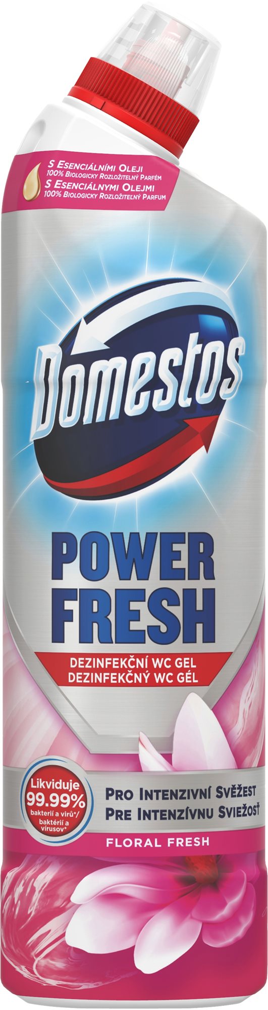 DOMESTOS Power Fresh Floral Fresh 700 ml WC gél