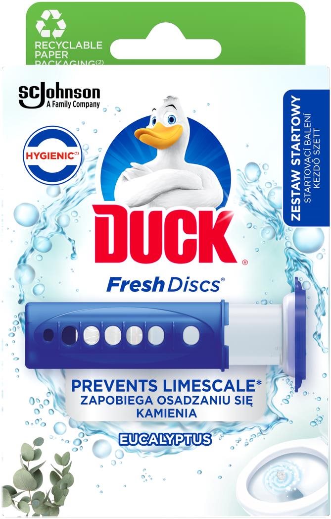 DUCK Fresh Discs Eukaliptusz 36 ml WC golyó