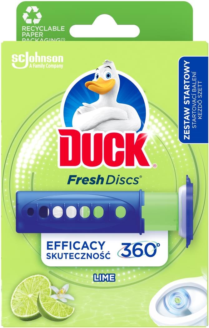 DUCK Fresh Discs Limetka 36 ml WC blok