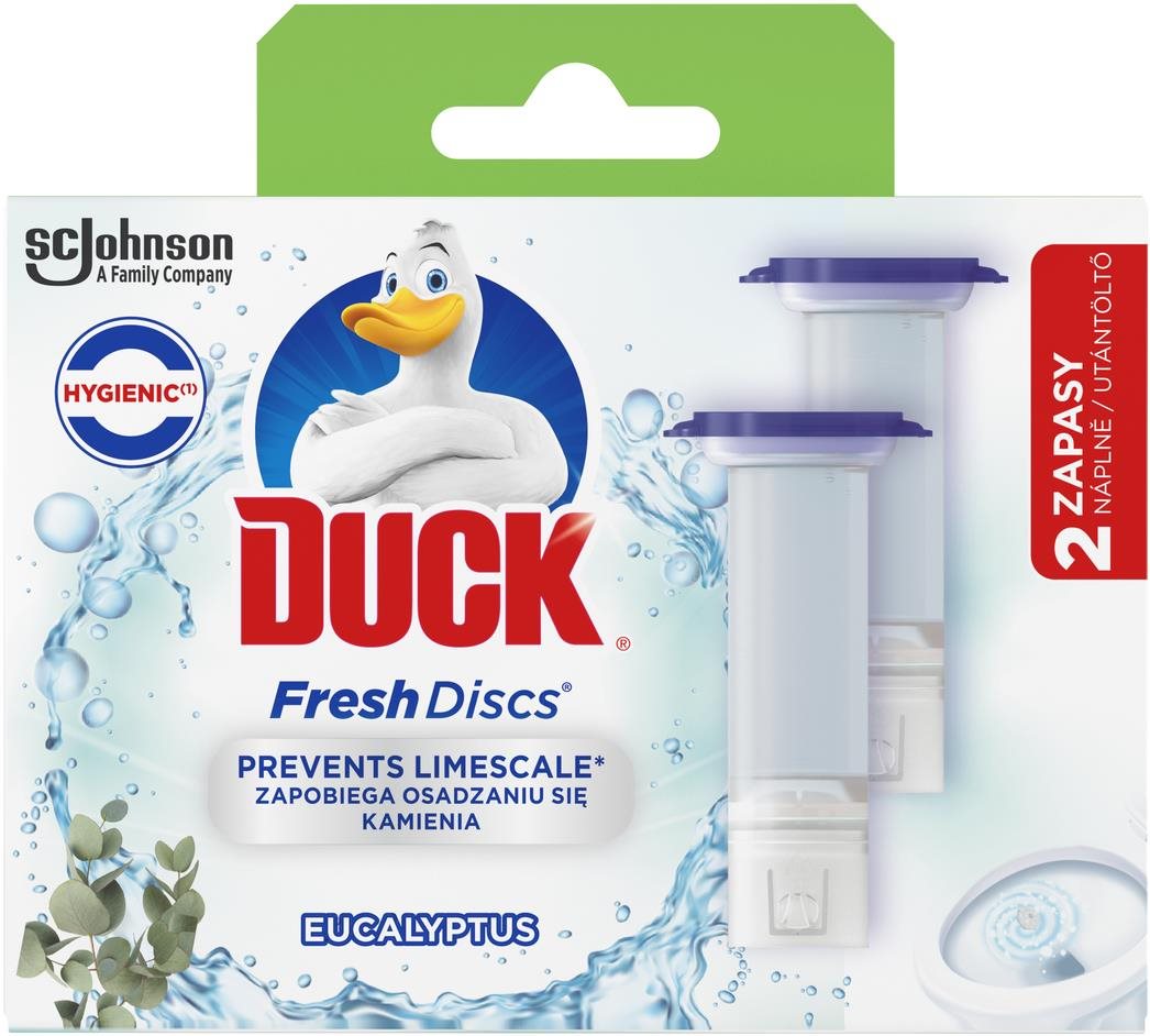DUCK Fresh Discs Eucalyptus 2× 36 ml WC blok