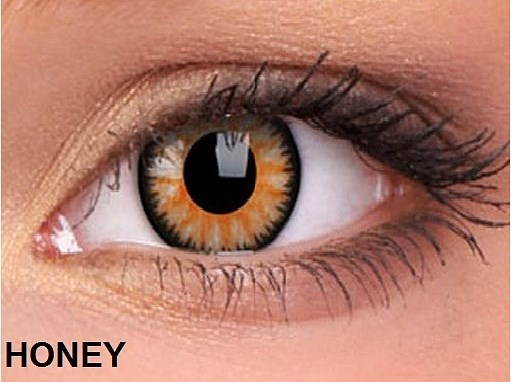 ColourVUE - Glamour (2 šošovky) farba: Honey Kontaktné šošovky