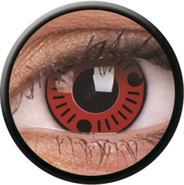 Crazy ColourVUE (2 šošovky) farba: Sasuke Kontaktné šošovky