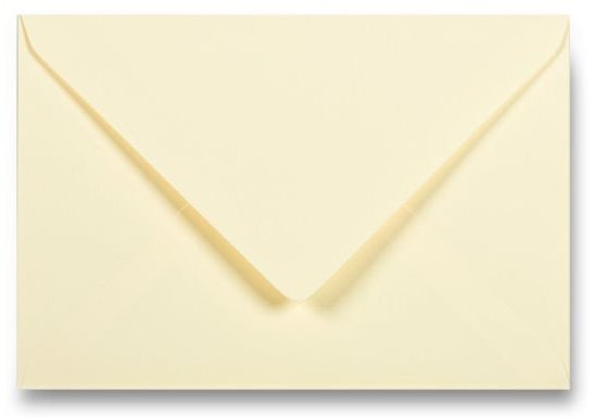 CLAIREFONTAINE C5 krémová 120 g – balenie 20 ks Poštová obálka